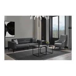Bali 3-sits Bäddsoffa Antracit