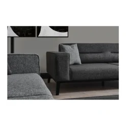 Bali 3-sits Bäddsoffa Antracit