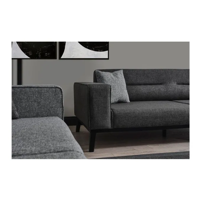 Bali 3-sits Bäddsoffa Antracit