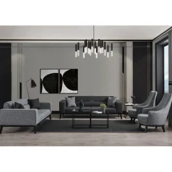 Bali 3-sits Bäddsoffa Ljusgrå