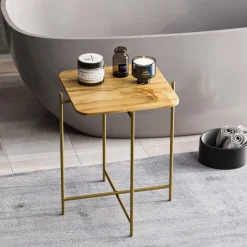 Bamako Sidobord Guld / Natur