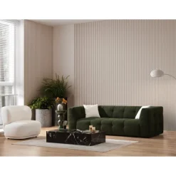Bamako 3-sits soffa Grön