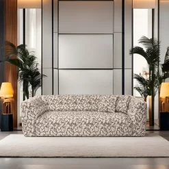 Bamako 3-sits soffa Tan