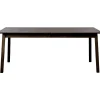 Banks Matbord 95x190-290 cm, Mörk espresso-ek