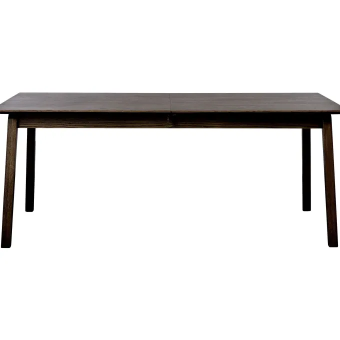 Banks Matbord 95x190-290 cm, Mörk espresso-ek
