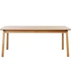 Banks Matbord 95x190-290 cm, Naturlig ek