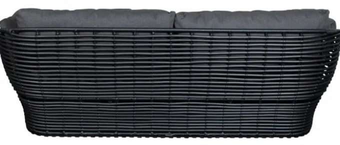 Basket Loungesoffa 2-Sits Grafit