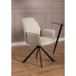 Bayonne Karmstol Basel tyg Beige