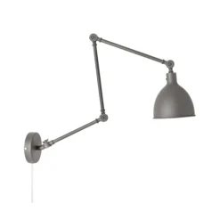 Bazar Vägglampa Grå