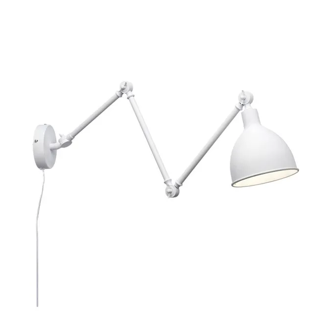 Bazar Vägglampa Sandvit