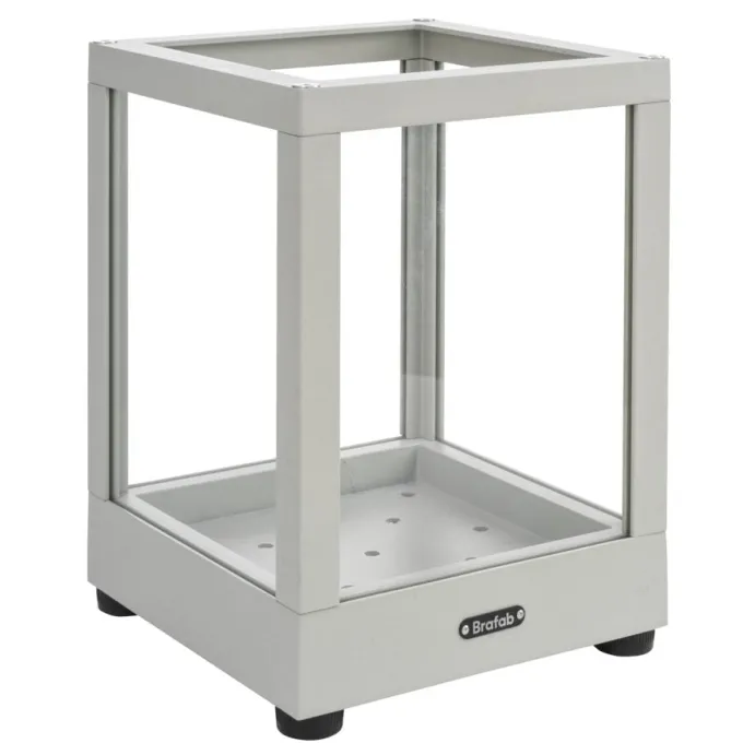 Belfort Ljuslykta Light Grey 20x20x28 cm
