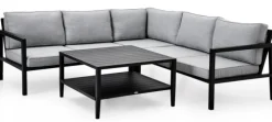 Belfort 2-Sits Soffa H/V Svart/Grå