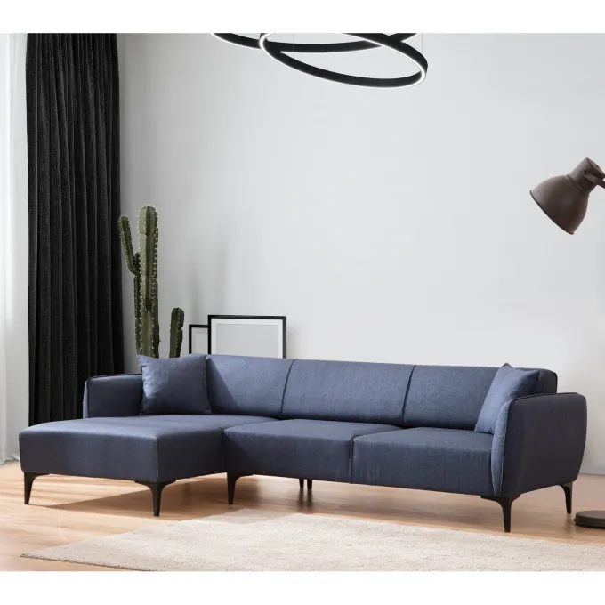 Belissimo Divansoffa Vänster Blå