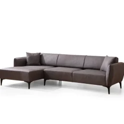 Belissimo Divansoffa Vänster Mörkgrå
