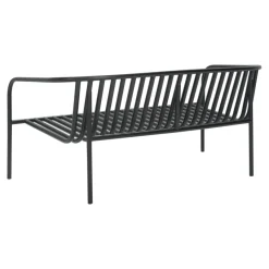 Bendt 2-sits Soffa 138x72 cm Svart/Teddy Ant
