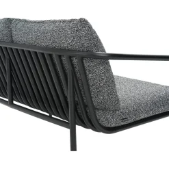 Bendt 2-sits Soffa 138x72 cm Svart/Teddy Ant