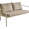 Bendt 2-sits Utesoffa Pearl White/Teddy Beige