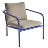 Bendt Utefåtölj Indigo Blue/Teddy Beige
