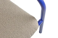 Bendt Utefåtölj Indigo Blue/Teddy Beige