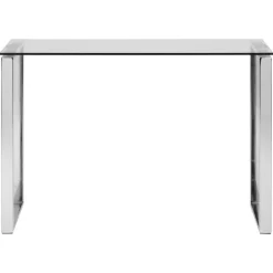 Benz Konsolbord 110x40 cm Krom/Glas