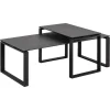 Benz Satsbord 45x115x69 cm Svart Keramik