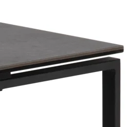 Benz Satsbord 55x50x50 cm Svart Keramik