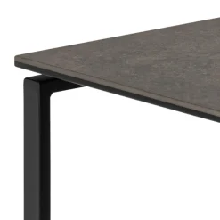 Benz Satsbord 55x50x50 cm Svart Keramik