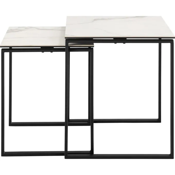 Benz Satsbord 55x50x50 cm Vit Keramik