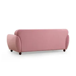 Bergen 3-sits soffa Dammig rosa