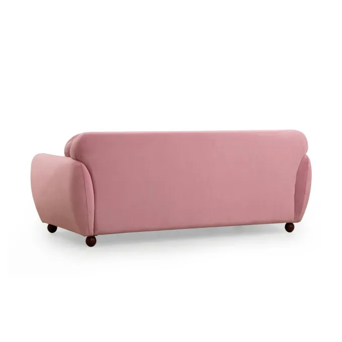 Bergen 3-sits soffa Dammig rosa