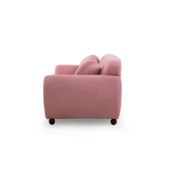 Bergen 3-sits soffa Dammig rosa