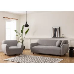 Bergen 3-sits soffa Ljusgrå