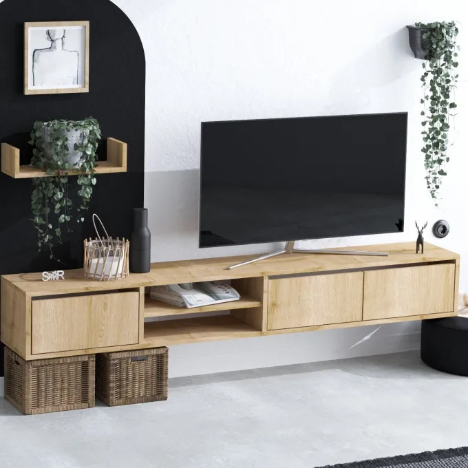 Bern TV-Bänk Sapphire Oak
