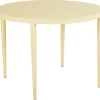 Bigby Matbord Rund 100 cm Lemon