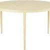 Bigby Matbord Rund 130 cm Lemon