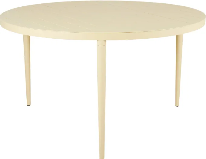 Bigby Matbord Rund 130 cm Lemon