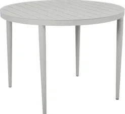 Bigby Matbord Rund 100 cm Light Grey