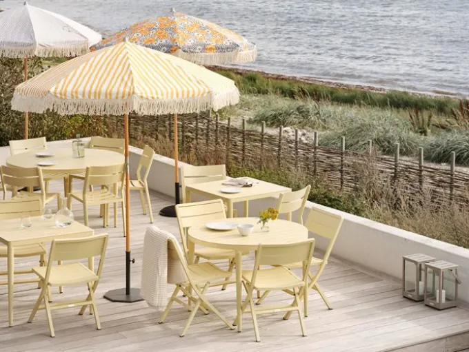 Bigby Matbord 195x90 cm Lemon