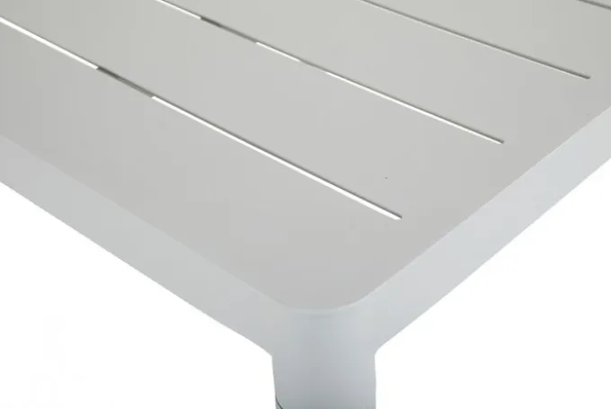Bigby Matbord 195x90 cm Light Grey