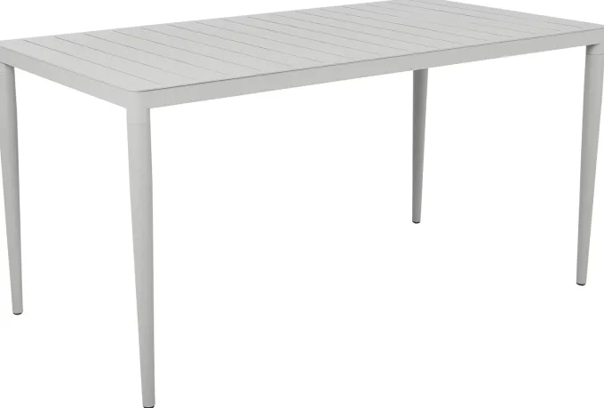 Bigby Matbord 144x76 cm Light Grey