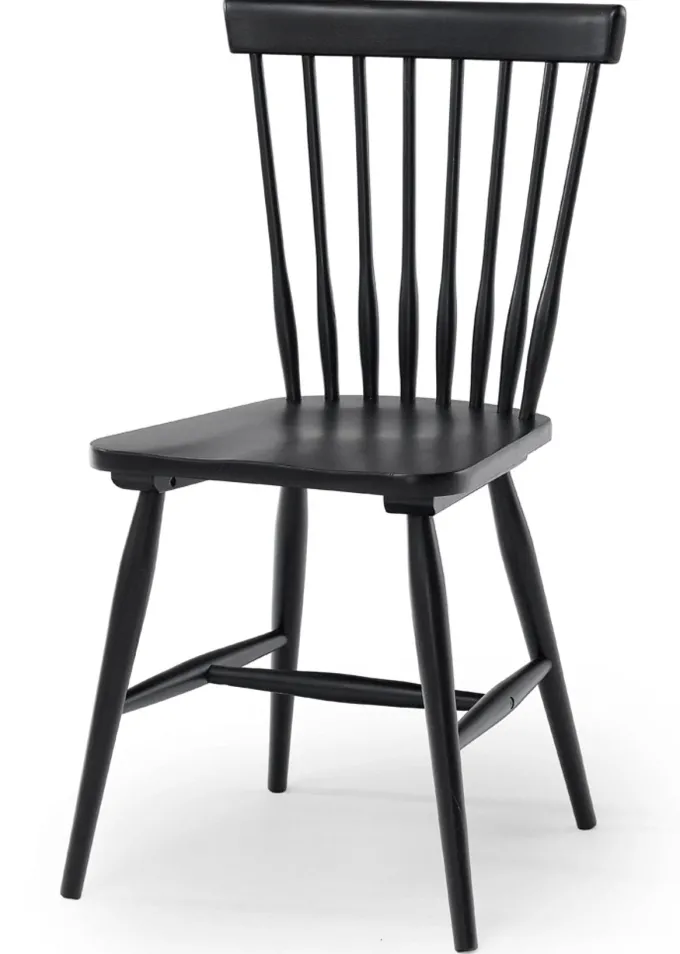 Birka Stol Svartlackad