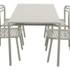 Bliss Matgrupp - Bord 130x80 cm + 4 st Stolar Sand