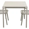 Bliss Matgrupp - Bord 80x80 cm + 2 st Stolar Sand