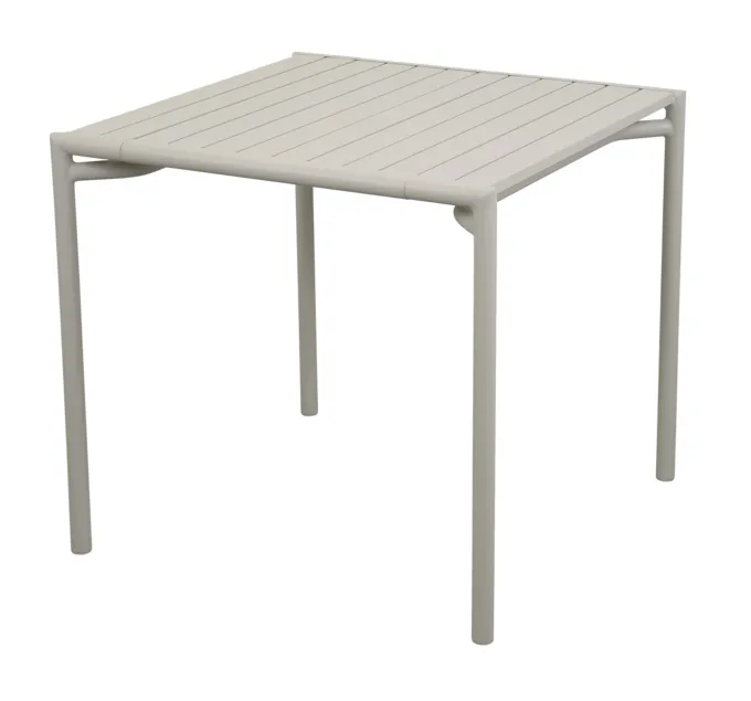Bliss Matgrupp - Bord 80x80 cm + 2 st Karmstolar Sand