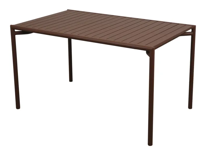 Bliss Matgrupp - Bord 130x80 cm + 4 st Stolar Desert Red