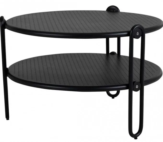 Blixt Sidobord Svart