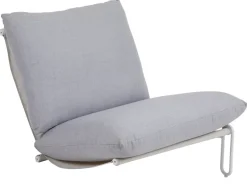 Blixt Sittdel Vit/Grå