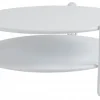 Blixt Soffbord 85 cm Vit