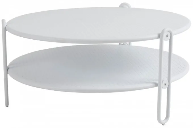 Blixt Soffbord 85 cm Vit