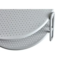 Blixt Utesoffbord 65x42 cm Light Grey